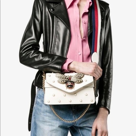 gucci margaret bee bag